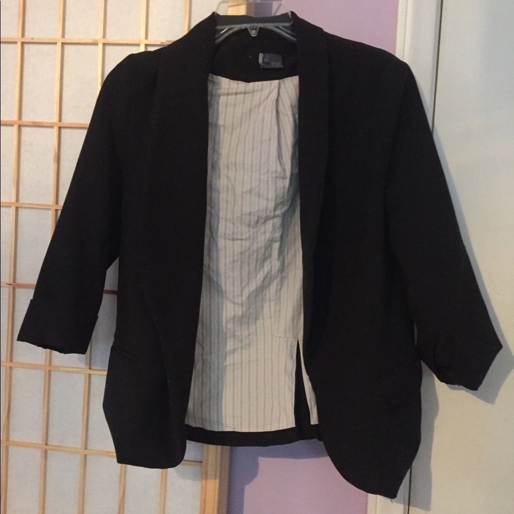 Black sports coat